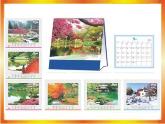 Lịch bàn chữ A 2016 | In sổ lịch lấy nhanh, miễn phí thiết kế | In Vien dong