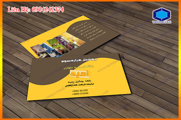 Xưởng In Card Visit Gía Rẻ | In hộp pizza miễn phí thiết kế | In Vien dong