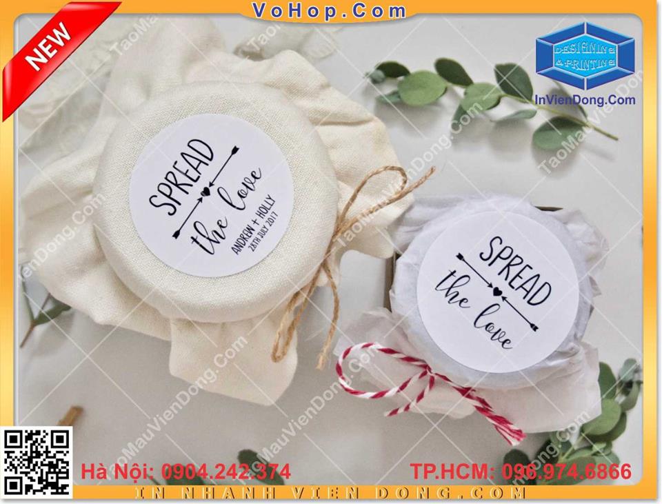 In Tem Decal Giá Rẻ Lấy Nhanh | Print Invitations in hanoi  | In Vien dong