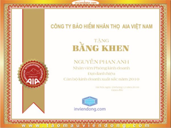 địa chỉ In bằng khen công ty ở đâu rẻ nhất đt 0904242374