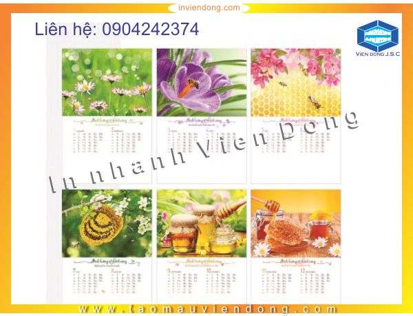 In lịch đẹp– ĐT 0904242374