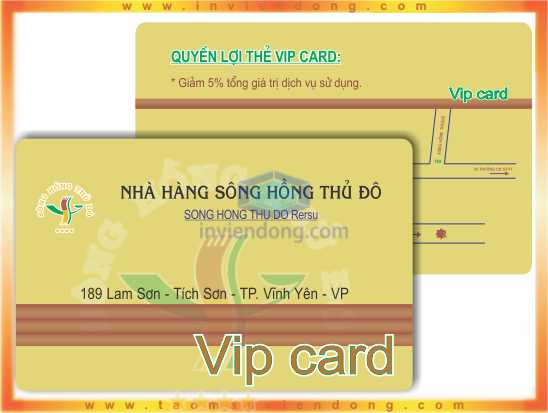 Địa chỉ in thẻ khuyến mại tại Hà Nội